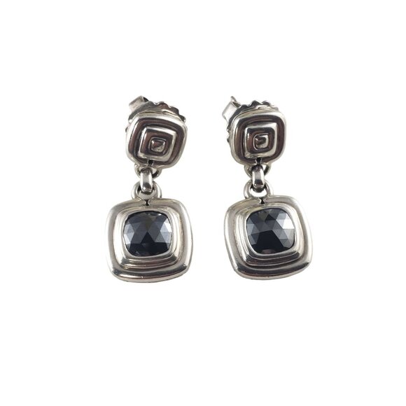 Vintage John Hardy Sterling Silver and Hematite Drop...